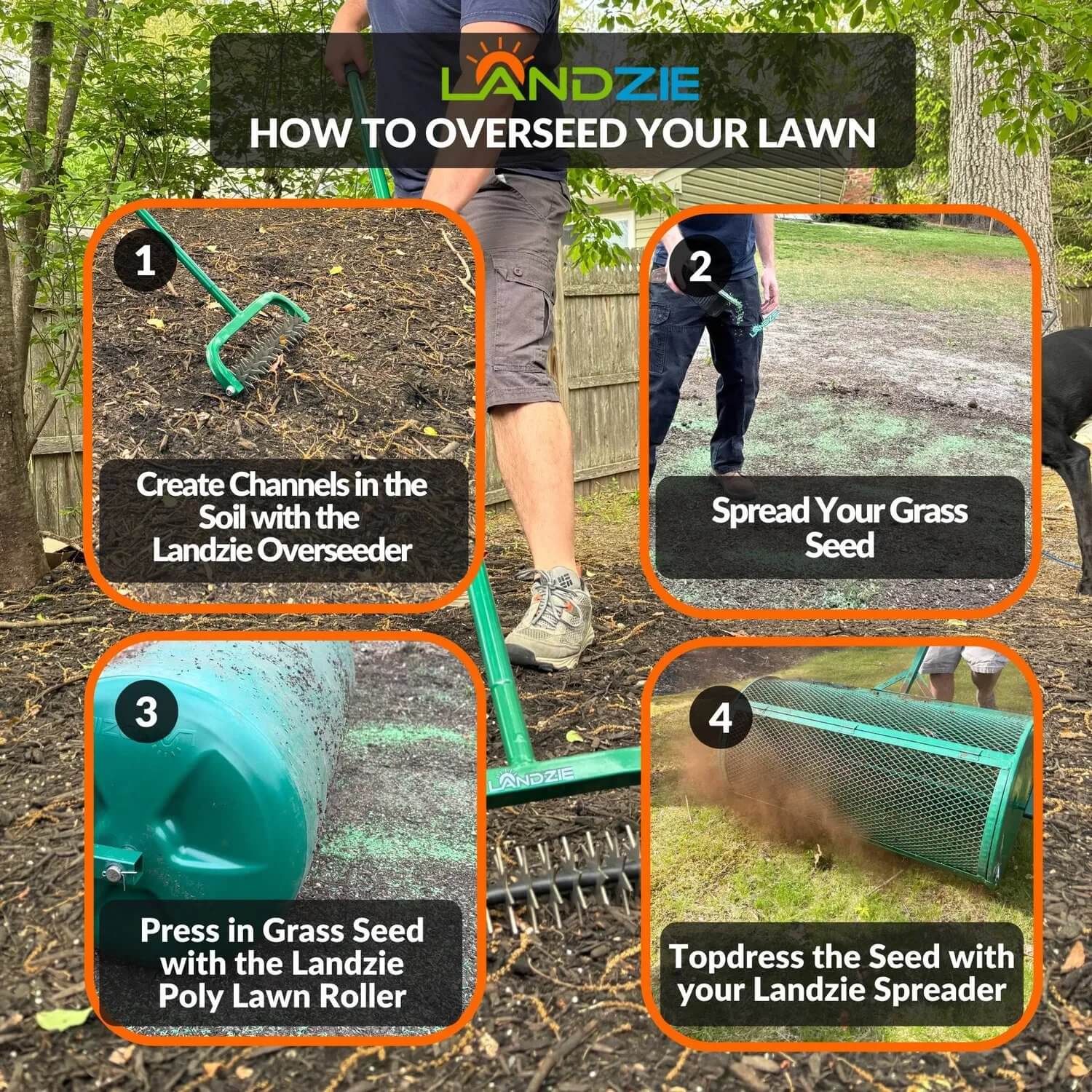 Landzie Overseeder Tool